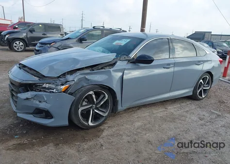 2022 Honda Accord Sport z USA, uszkodzony, nr VIN 1HGCV1F34NA088172